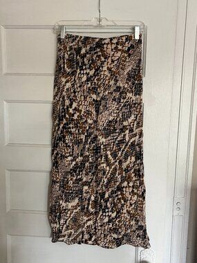 By Anthropologie The Tilda Midi Slip Skirt